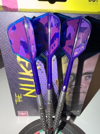 Target Luke Littler Gen 1 Darts 23g Swiss Point With K Flex Extras