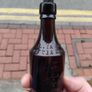 2 Antique Butter Colour Bottles Image 4