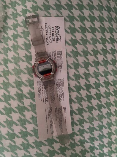 Vintage 90s Coca Cola XT1 Sport Watch