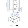 Ikea hemnes 2 drawer cabinet Image 9