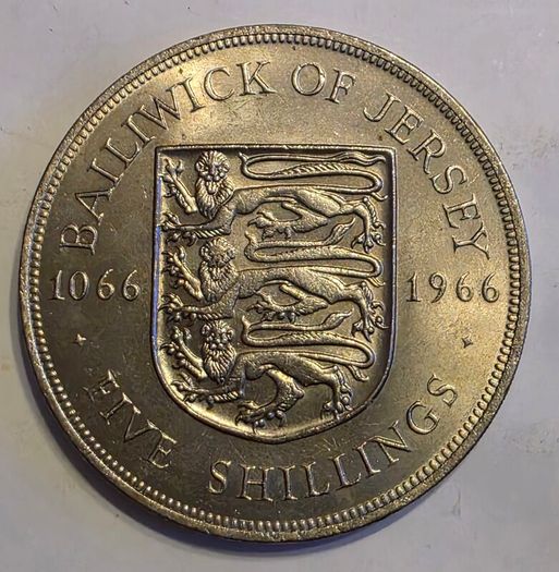 1966 british 5 shilling