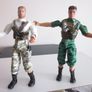Four Lanard Poseable Combat Army Soldiers, 2003. 11.5'' Image 3