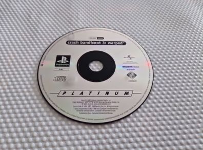 Crash Bandicoot 3 Warped PlayStation1 Ps1 PlayStation2 Ps2 Games Original
