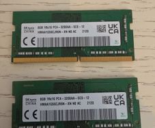 2 x 8gb DDR4 Laptop RAM