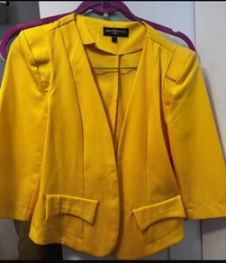 Open front blazers
