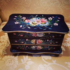 Vintage french jewellery box