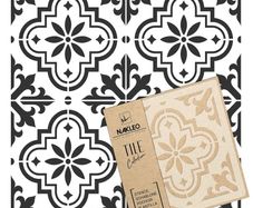 Mediterranean Tile Painting Stencil 60x60cm