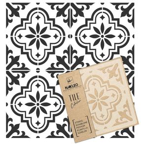 Mediterranean Tile Painting Stencil 60x60cm