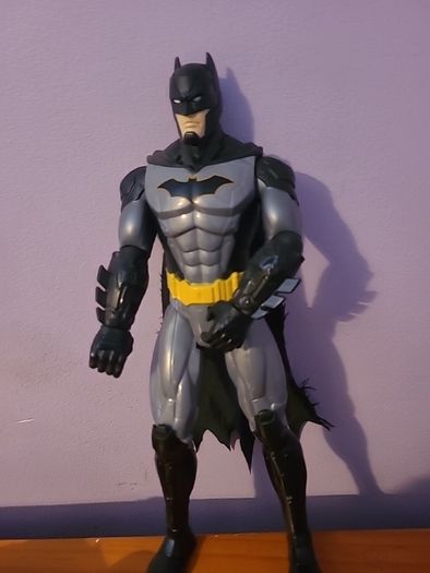 Spiderman and Batman action figures