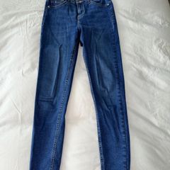 Topshop Womens Moto Blue Skinny Jeans - size W28 L33