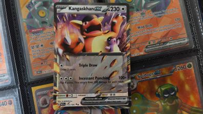 Kangaskhan EX !  Double Rare ! from Pokemon 151 Set ! 2023 ! Pokemon Card !