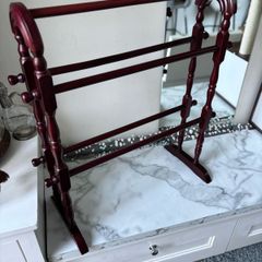 Vintage Wooden Towel/Quilt Rail or Trouser Storage