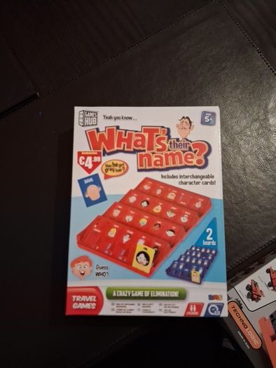 Travel game Whats their Name