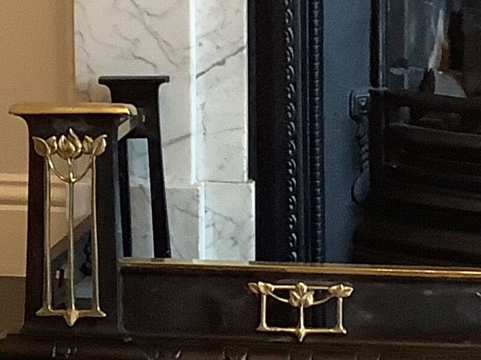 Art Nouveau Fire Fender