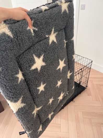 Medium Dog Crate + Dog Bed - Like New
