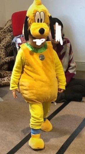 Disney Store Pluto Costume 18 a 24 Months. Fancy Dress