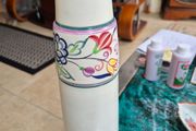 Vintage Poole pottery vase