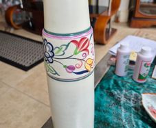 Vintage Poole pottery vase