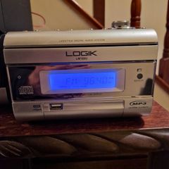 Logik LM100U mini Music System, Radio, CD, MP3 via USB, & Remote Control