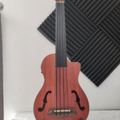 Fretless Bass Ukulele (U-Bass) - Electro-Acoustic - extra strings
