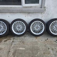 Genuine Audi 17" Alloy Wheels & Pirelli Cinturato P7 Tyres (225/45/R17)