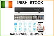 16CH 1080P NVR AHD DVR 5In1 Video Recorder CCTV Home Security