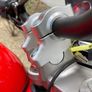Voigt MT Handlebar Risers 30mm 21mm Offset Suzuki GSF 600 Bandit WVA8 2000 2004 Image 5