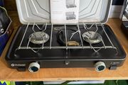 Outwell Mauna Duo stove with Hose and Regulator
