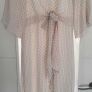 UTERQUE White Mulberry Silk Faux Wrap Dress Sz L (Fit 10-12UK) Image 7