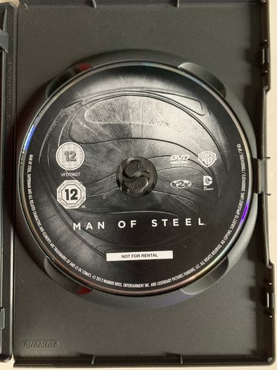 Superman: Man Of Steel (DC) [2013] (Zach Snyder Film) Henry Cavill, Amy Adams, Michael Shannon, Kevin Costner, Diane Lane, Laurence Fishburne & Russell Crowe [Movie DVD]