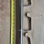 Extendable Curtain Pole 28mm Lesina Chrome Eyelet Pole 1.2m -2.1m Image 3