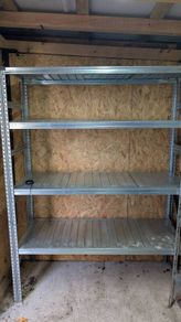 Heavy Duty Galvanised Steel Shelving Rack