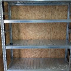 Heavy Duty Galvanised Steel Shelving Rack