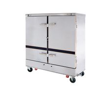 Commercial food steamer, 24 trays