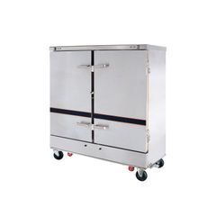Commercial food steamer, 24 trays