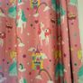 Blackout & Thermal Groovy Unicorn Curtains - Pink Image 2