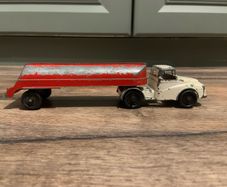 Vintage Lone Star diecast toys - Esso tanker & fire engine (1950s)