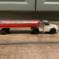 Vintage Lone Star diecast toys - Esso tanker & fire engine (1950s)