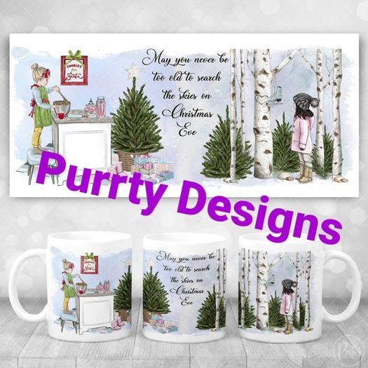 Personalised Christmas Eve Mug