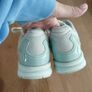 Adidas green runners Image 4