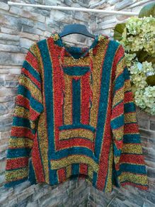Mexican Baja Hoodie Size Small to Medium