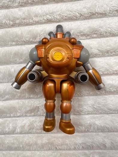 Roblox Goliath Dungeon Quest Fusion Throwdown Robot Action Figure approx. 12 cm. Used Please see photos