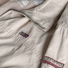 Napapijri Geographic Expedition Camp Vintage Men Jacket XL BEIGE