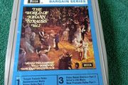 Vintage 8 Track Cartridge Tape/The World Of Johann Strauss  vol 2