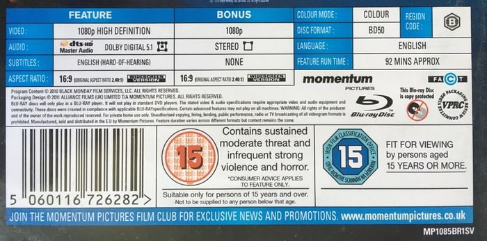 Skyline [2010] Eric Balfour, Scottie Thompson, Brittany Daniel, David Zayas & Donald Faison [Blu-ray Movie]