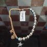 Karl Lagerfeld asymmetrical necklace and bracelet set Image 2