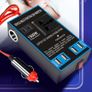 Car Power Inverter Converter DC to 240V AC with 4 UK Plug Sockets & USB Ports Image 3