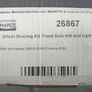 FRONT Wheel Bearing Hub Kit BMW E39 Image 3