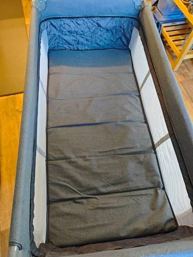 miniuno sleepeasy travel cot with proper mattress