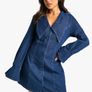 Brand New Boohoo Denim Dress Size 14 Image 7